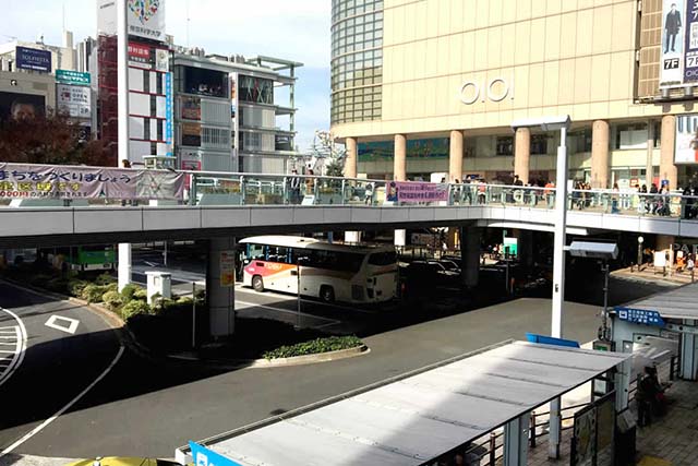 譲渡医院がある東京都足立区の街並み